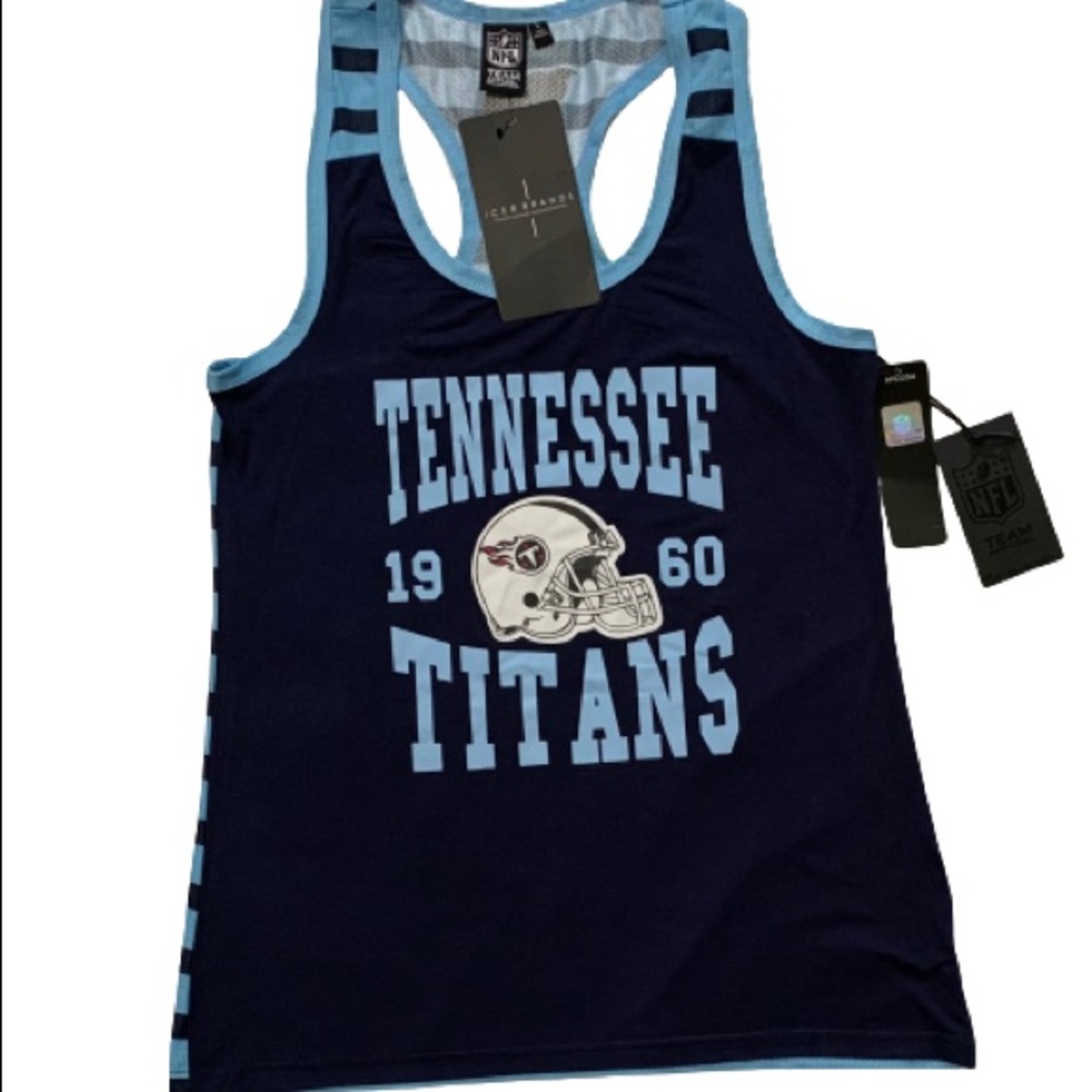 Womens NFL Apparel Tennessee Titans Tank Top Shirt - Picture 2 of 8